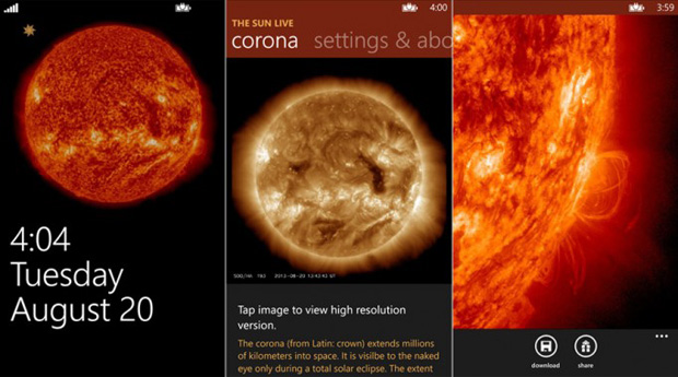 Download: The Sun Live (Windows Phone)